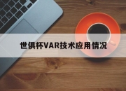 开云体育网页版-世俱杯VAR技术应用情况的简单介绍