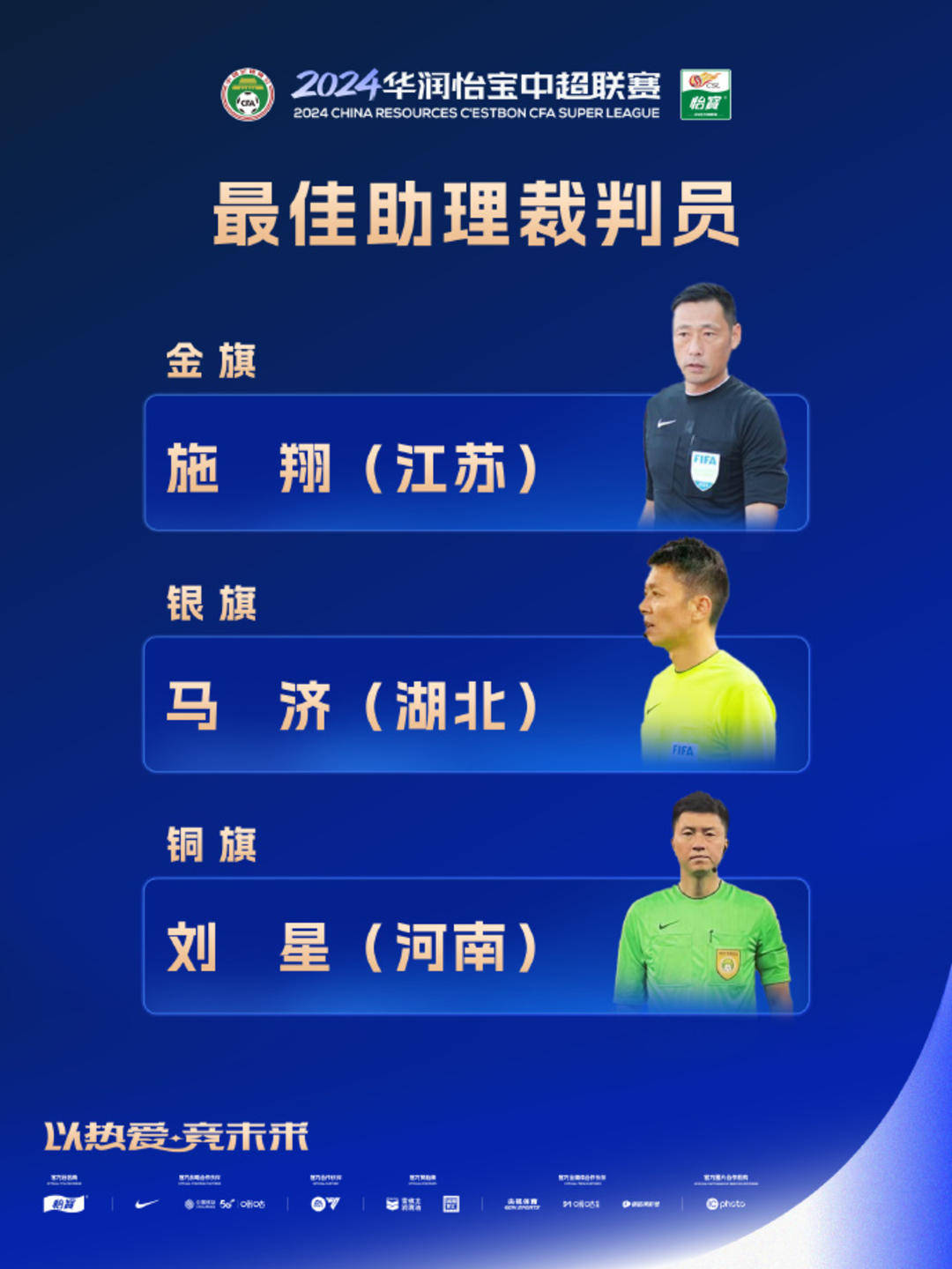 中超联赛第11轮最佳门将评选结果公布
