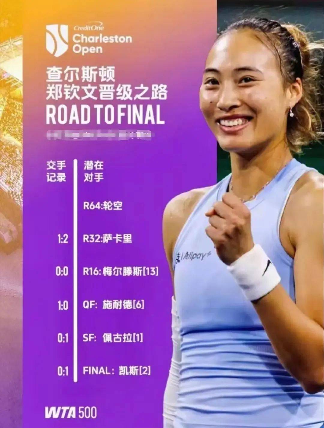 开云体育网站-养伤!美网官宣郑钦文退赛首次缺席大满贯(做防水水泥和胶的比例是怎么放的)